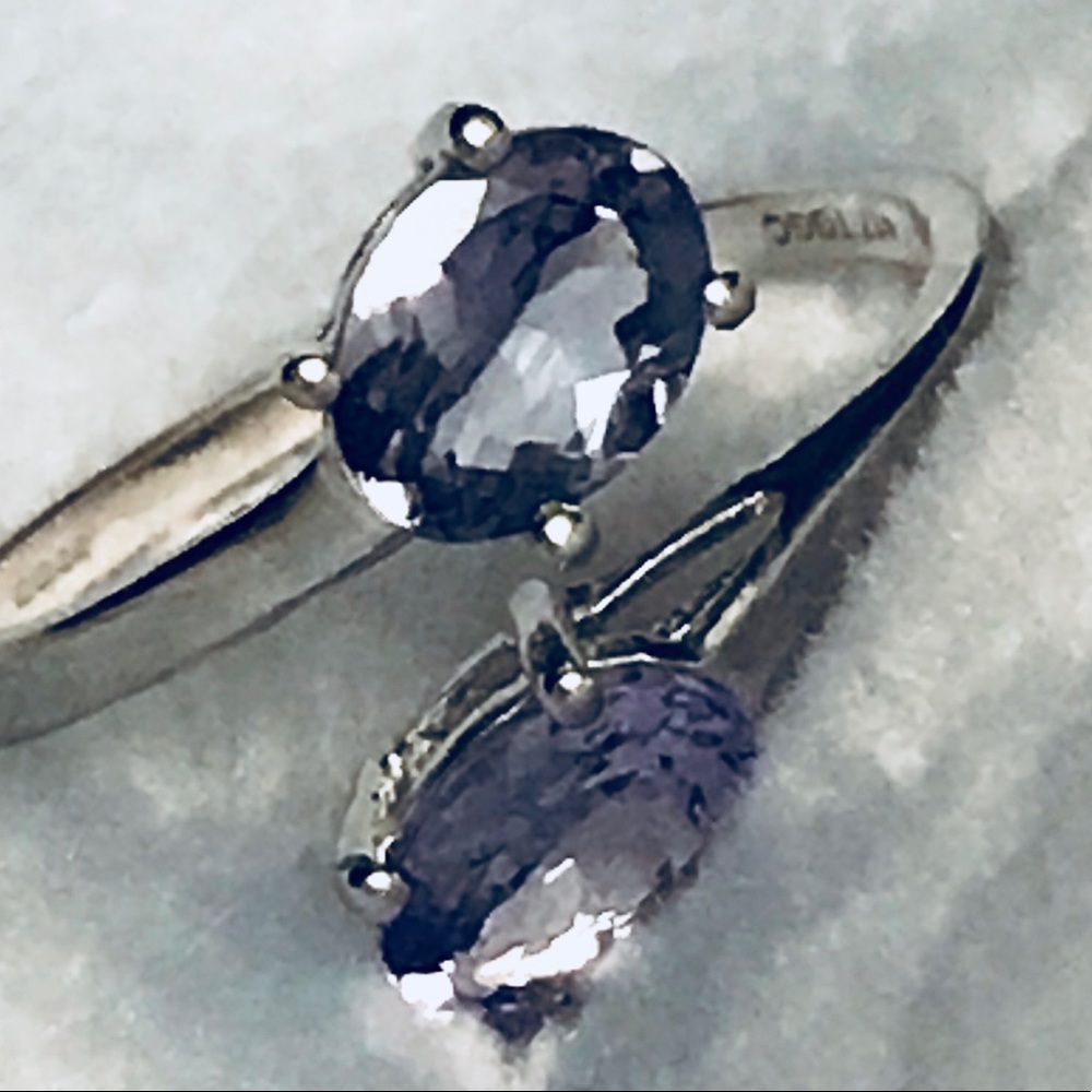 White Gold Stamped 10K Limited Ed Bi-Colored Tan